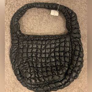 COS Oversized Quilted Leather Bag